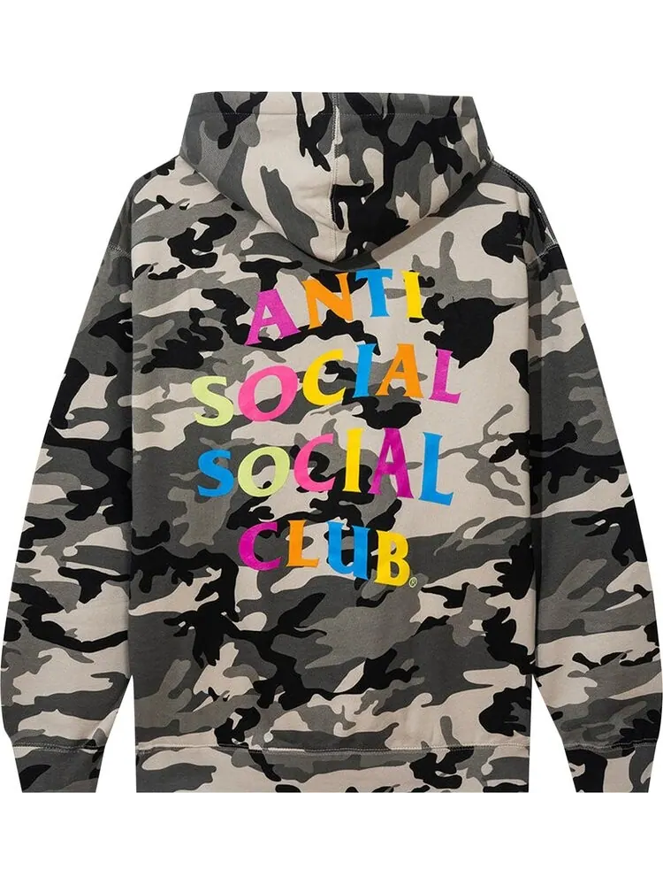 Худи Anti Social Social Club Goodbye Forever Camo Hoodie Camo — изображение 2 из 2, мульти