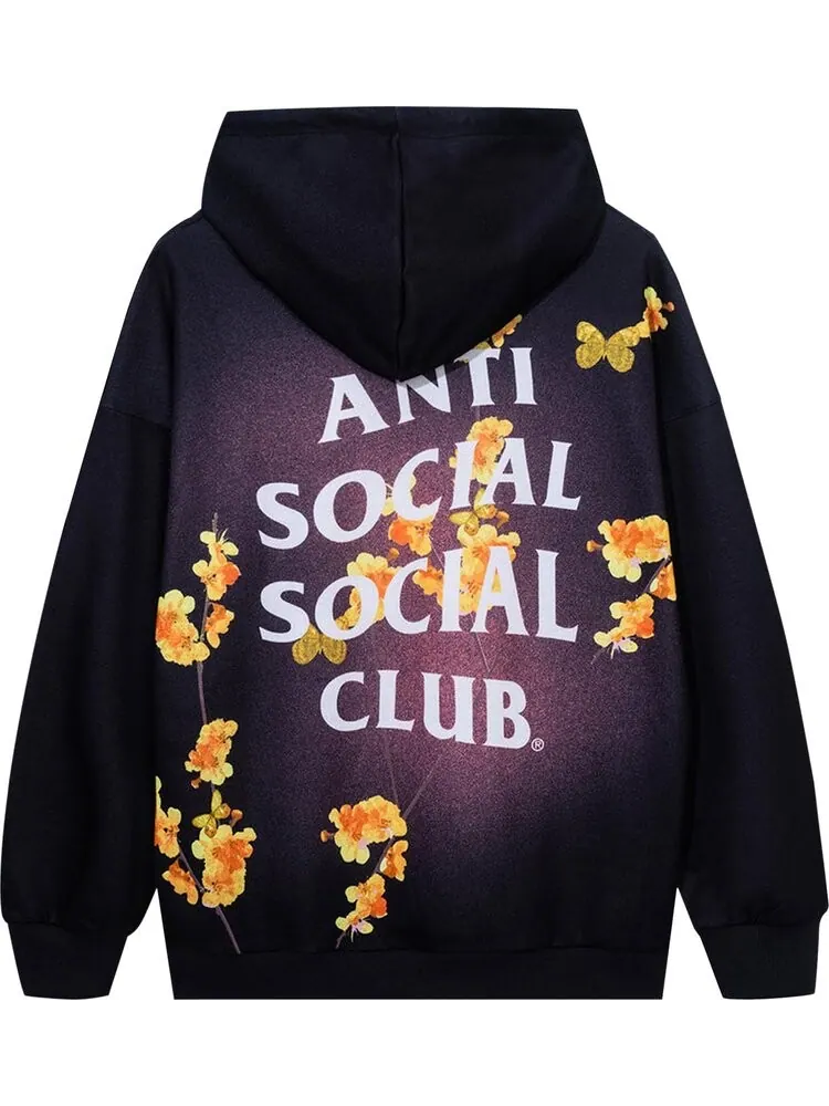 Худи Anti Social Social Club Kkoch Engineered Hoodie Black — изображение 2 из 2, черный