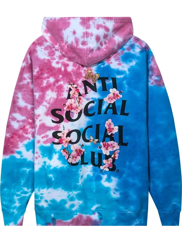 Худи Anti Social Social Club Kkoch Hi-5 Hoodie Candy Tie Dye — изображение 2 из 2, мульти