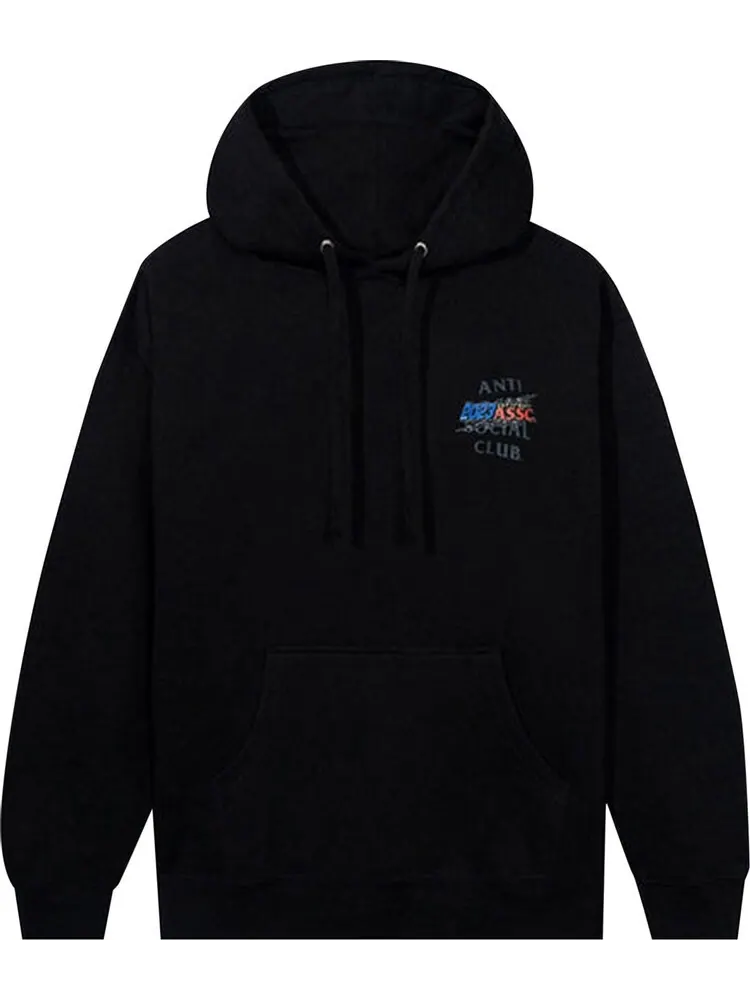 Худи Anti Social Social Club Let It Go Hoodie Black — изображение 1 из 2, черный