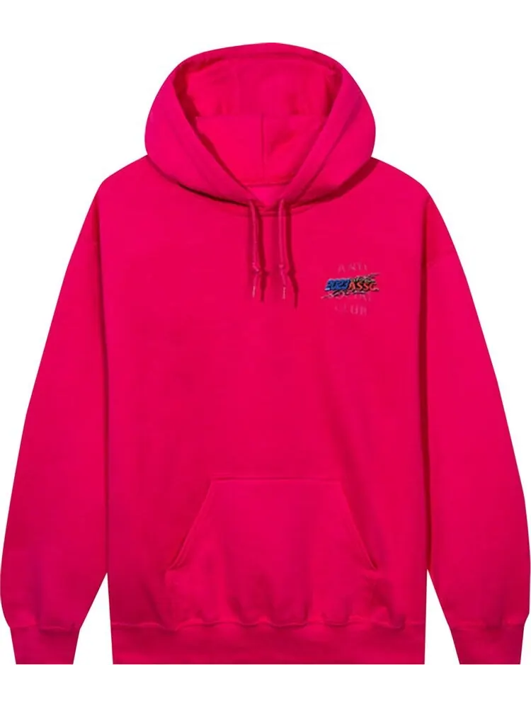 Худи Anti Social Social Club Let It Go Hoodie Pink — изображение 1 из 2, розовый