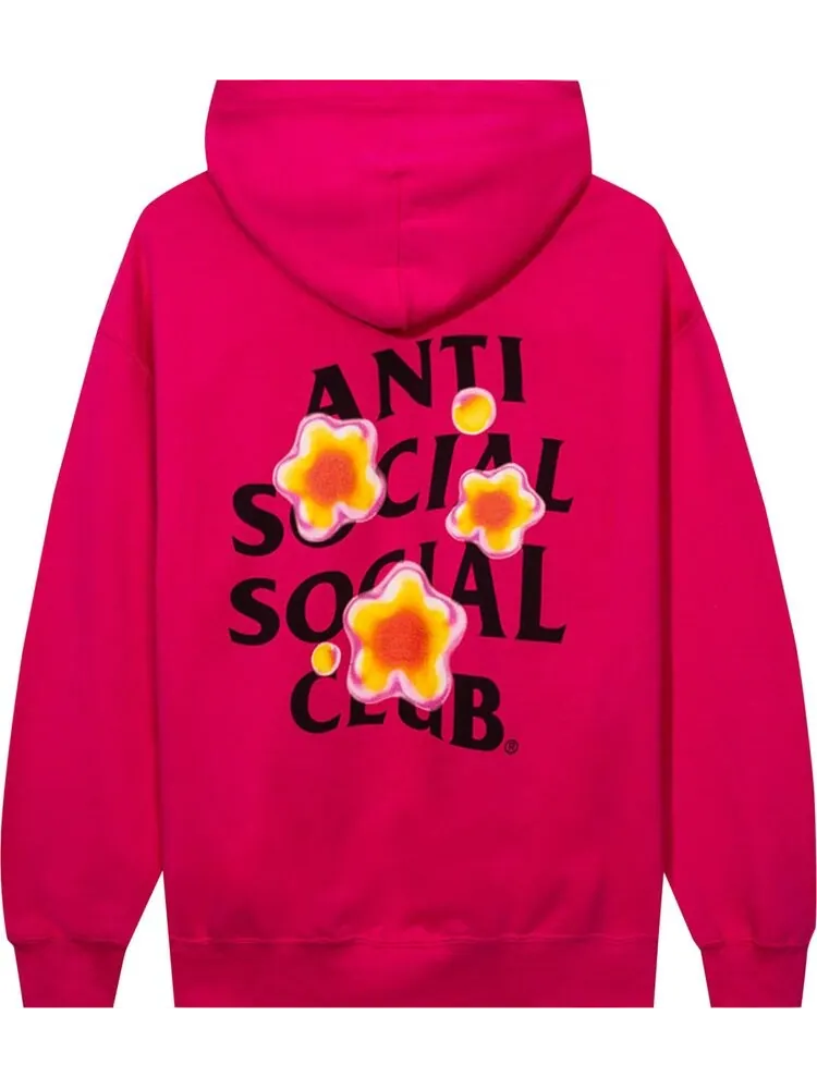 Худи Anti Social Social Club See The Feeling Hoodie Pink — изображение 2 из 2, розовый