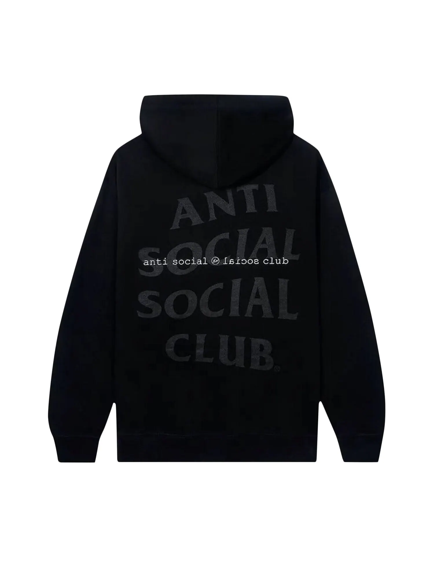 Толстовка Anti Social Social Club типа A Черная — изображение 2 из 2, черный