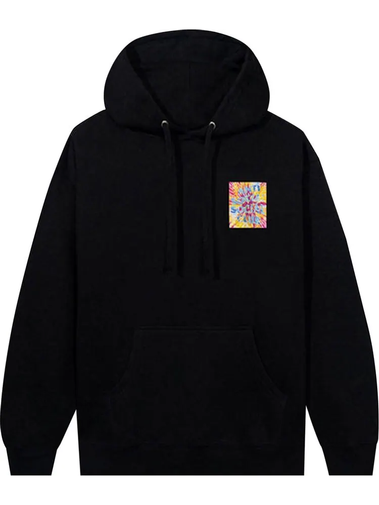 Худи Anti Social Social Club What A Trip/No Vacation Hoodie Black — изображение 1 из 2, черный