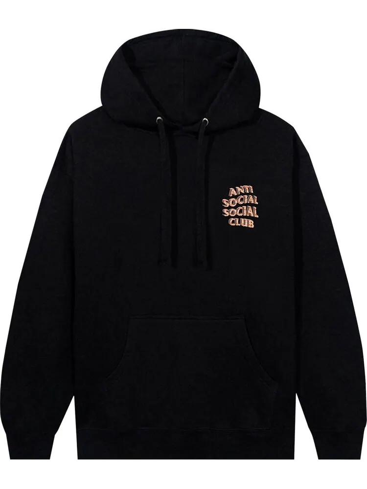 Худи Anti Social Social Club White Picket Fence Hoodie Black — изображение 1 из 2, черный