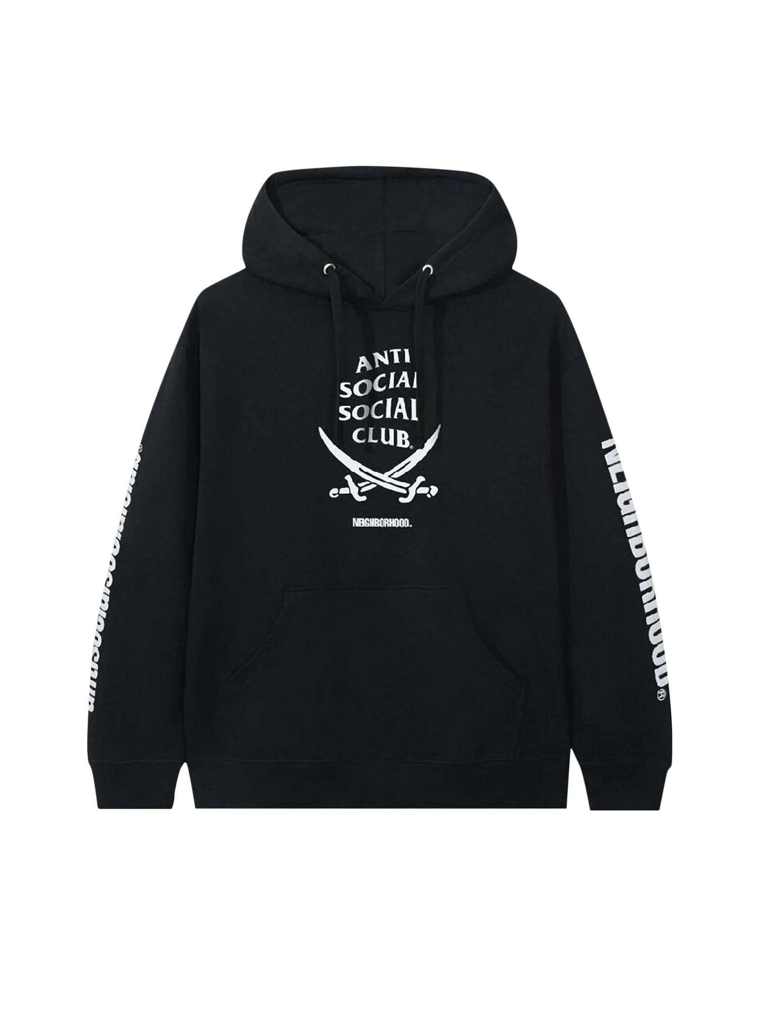 Толстовка Anti Social Social Club x Neighborhood 6IX — изображение 1 из 3, черный