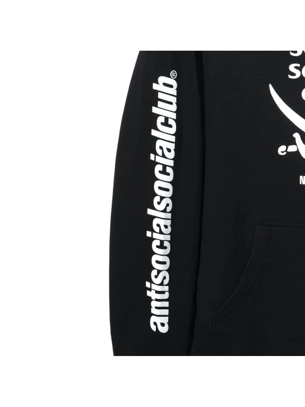 Толстовка Anti Social Social Club x Neighborhood 6IX — изображение 2 из 3, черный