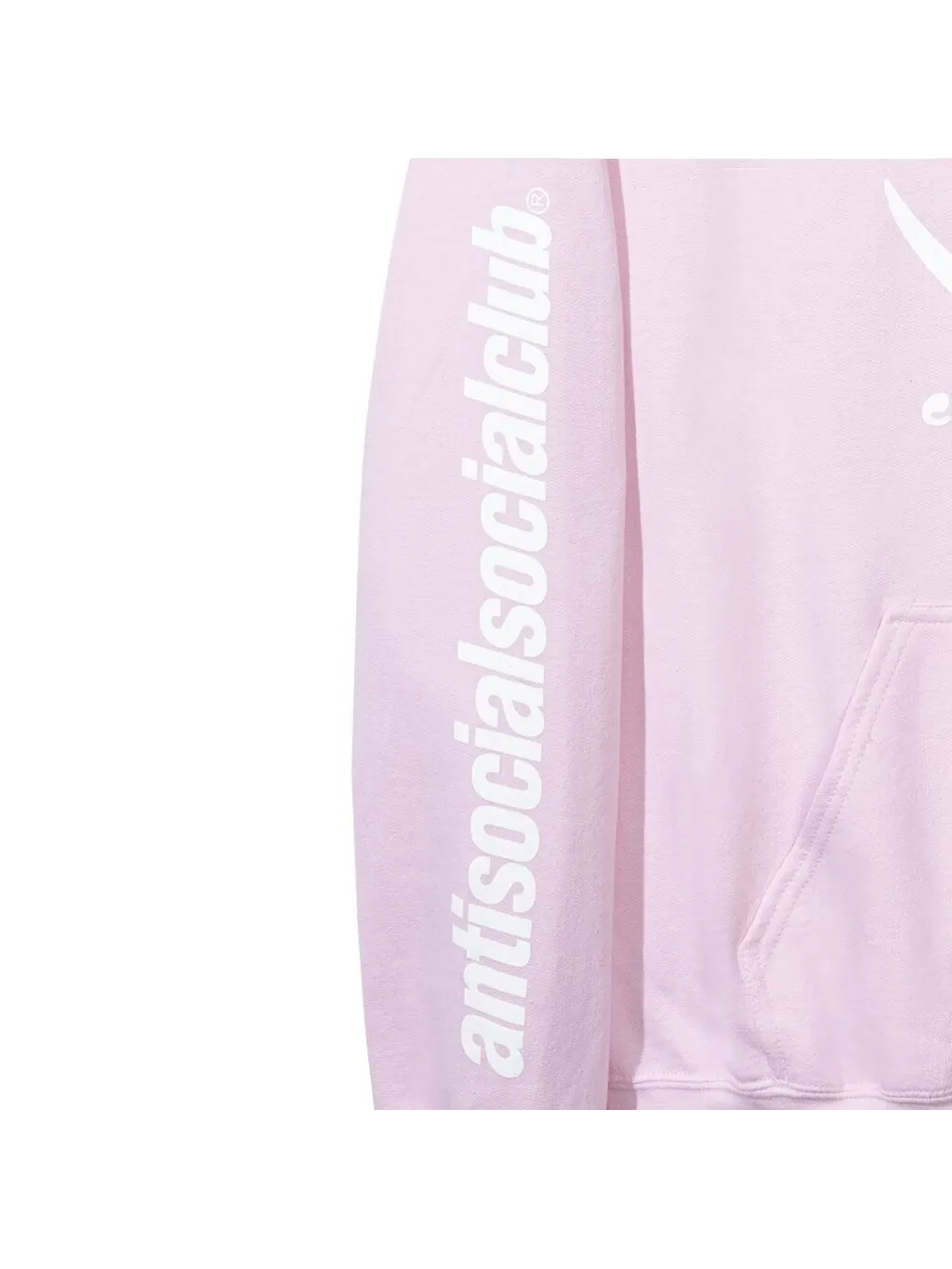 Толстовка Anti Social Social Club x Neighborhood 6IX Розовый — изображение 2 из 3