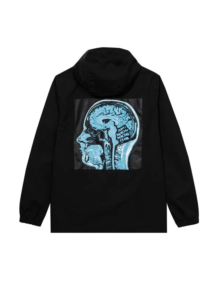 Анорак Anti Social Social Club Thought Process Anorak — изображение 2 из 2, черный