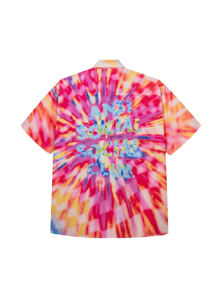 Топ Anti Social Social Club Colorblind Button Up — изображение 2 из 2, мульти
