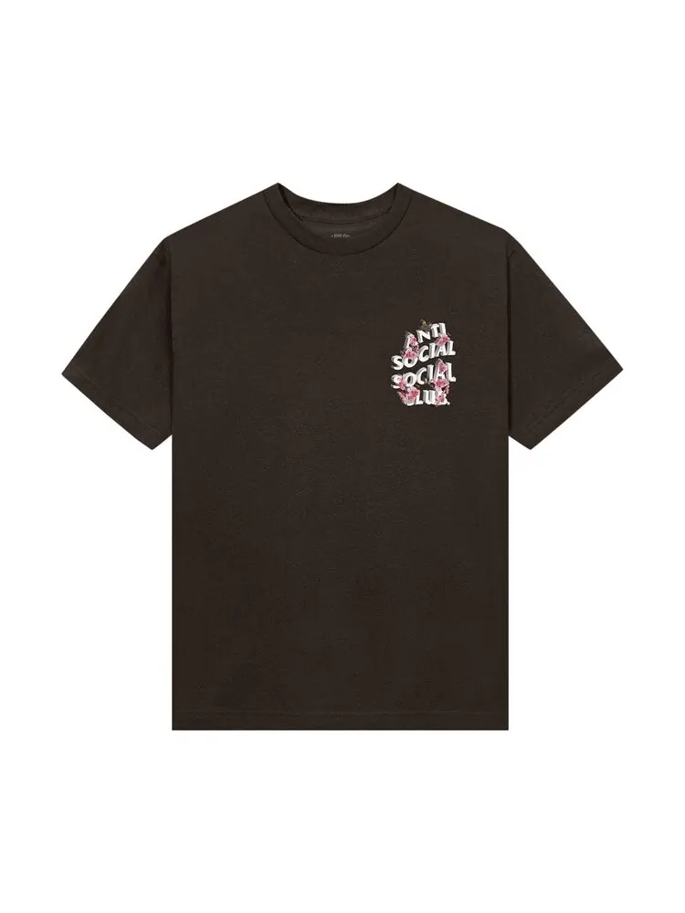 Футболка Anti Social Social Club 4K Kkoch Tee — изображение 1 из 2, коричневый
