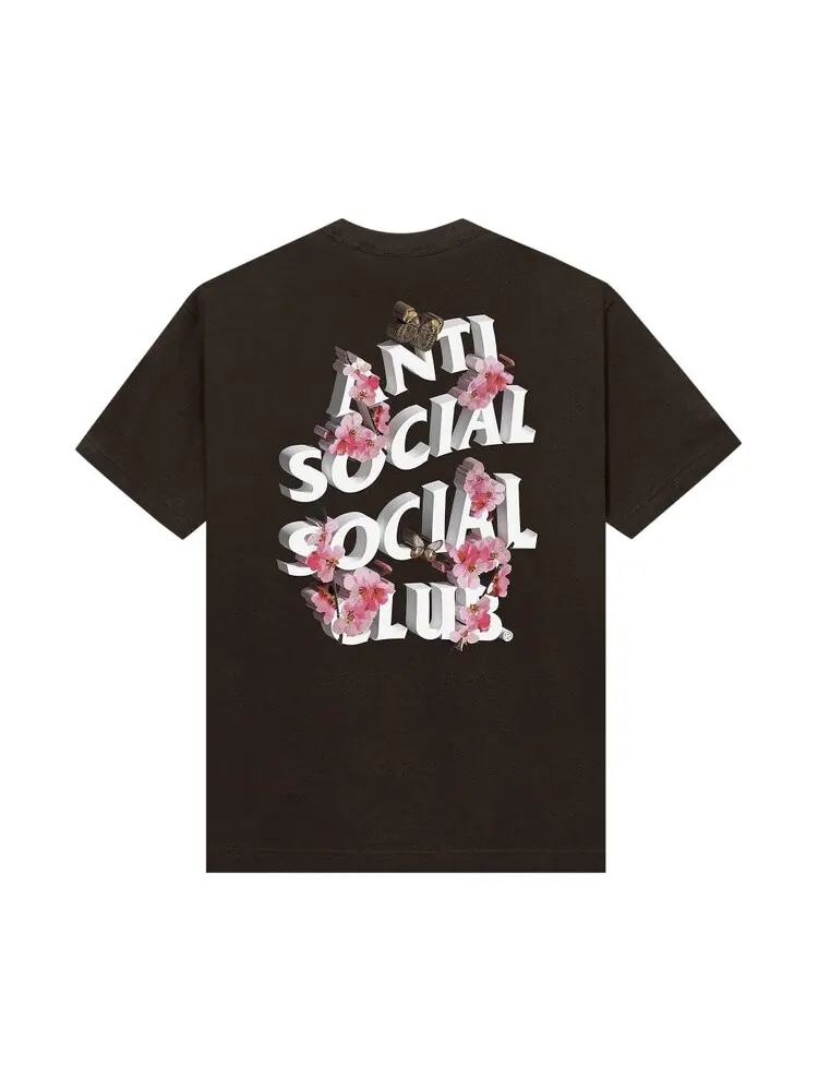 Футболка Anti Social Social Club 4K Kkoch Tee — изображение 2 из 2, коричневый