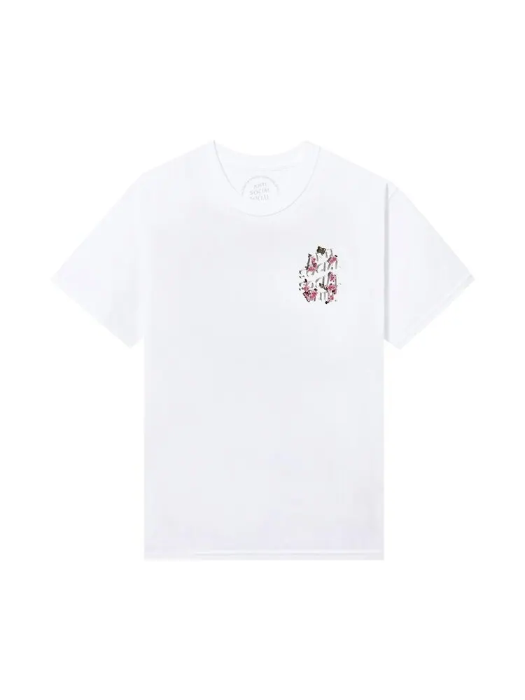 Футболка Anti Social Social Club 4K Kkoch Tee — изображение 1 из 2, белый