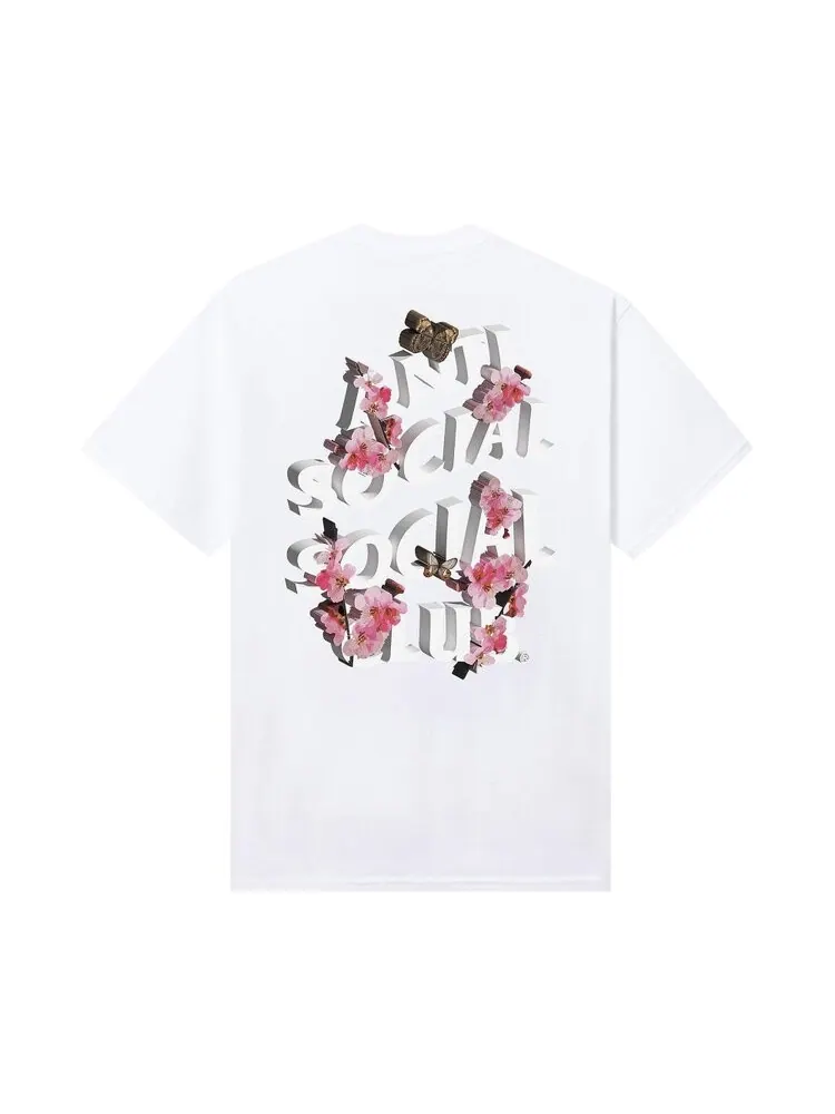 Футболка Anti Social Social Club 4K Kkoch Tee — изображение 2 из 2, белый