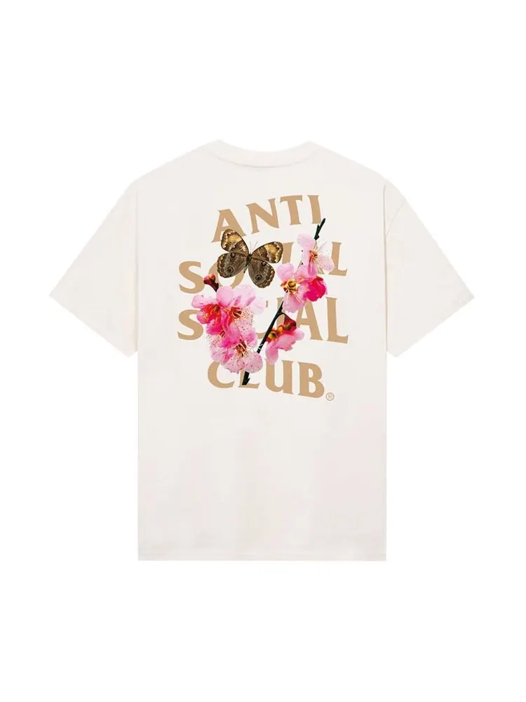 Футболка Anti Social Social Club Big Kkotch Tee — изображение 2 из 2, бежевый