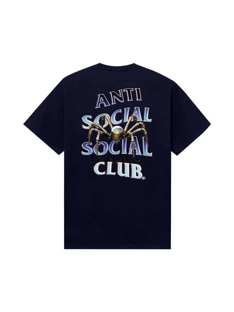 Футболка Anti Social Social Club Crawl To Me Tee — изображение 2 из 2, темно-синий
