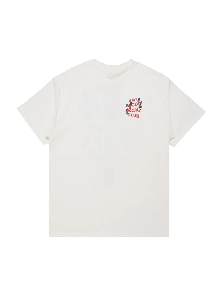 Футболка Anti Social Social Club Double Dragon Tee — изображение 1 из 3, белый