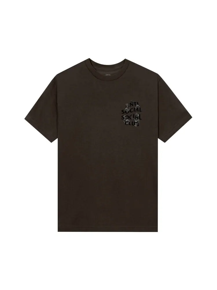 Футболка Anti Social Social Club Dramatic Tee — изображение 1 из 2, коричневый