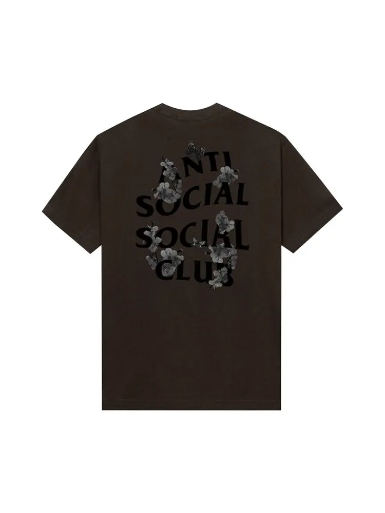 Футболка Anti Social Social Club Dramatic Tee — изображение 2 из 2, коричневый