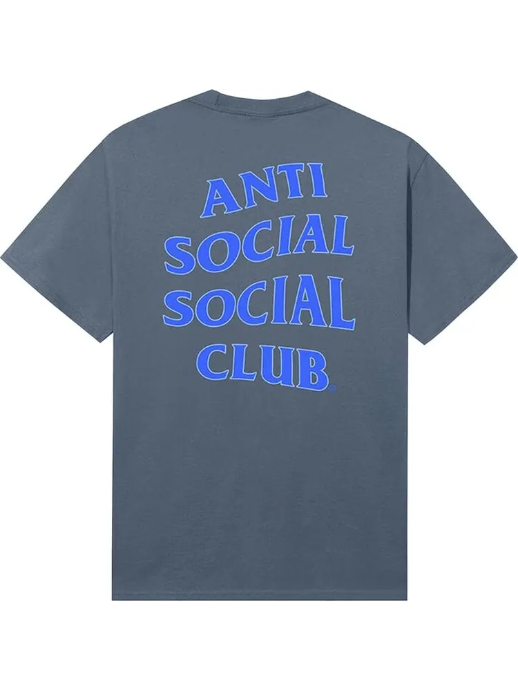 Футболка Anti Social Social Club Foreshadow 'Washed Blue' — изображение 2 из 2, синий