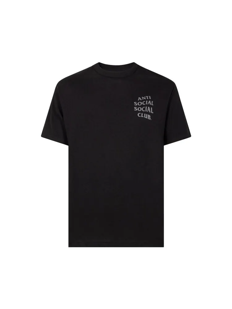 Футболка Anti Social Social Club Ghost Of You And Me 3M Reflective Tee — изображение 1 из 2, черный