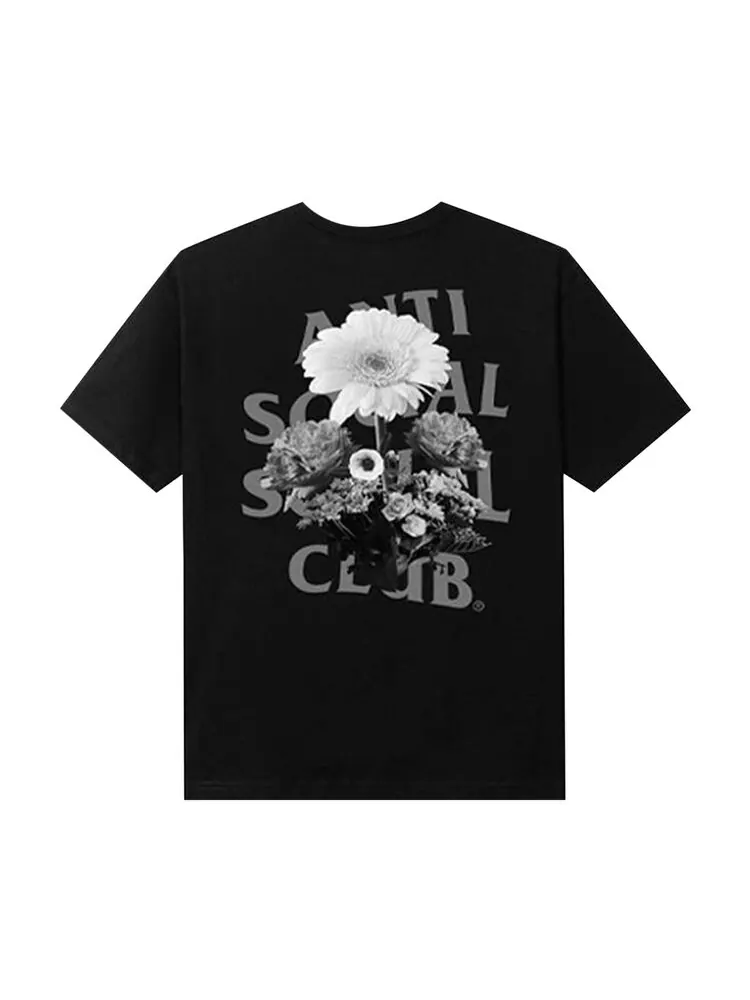 Футболка Anti Social Social Club Ghost Of You And Me 3M Reflective Tee — изображение 2 из 2, черный