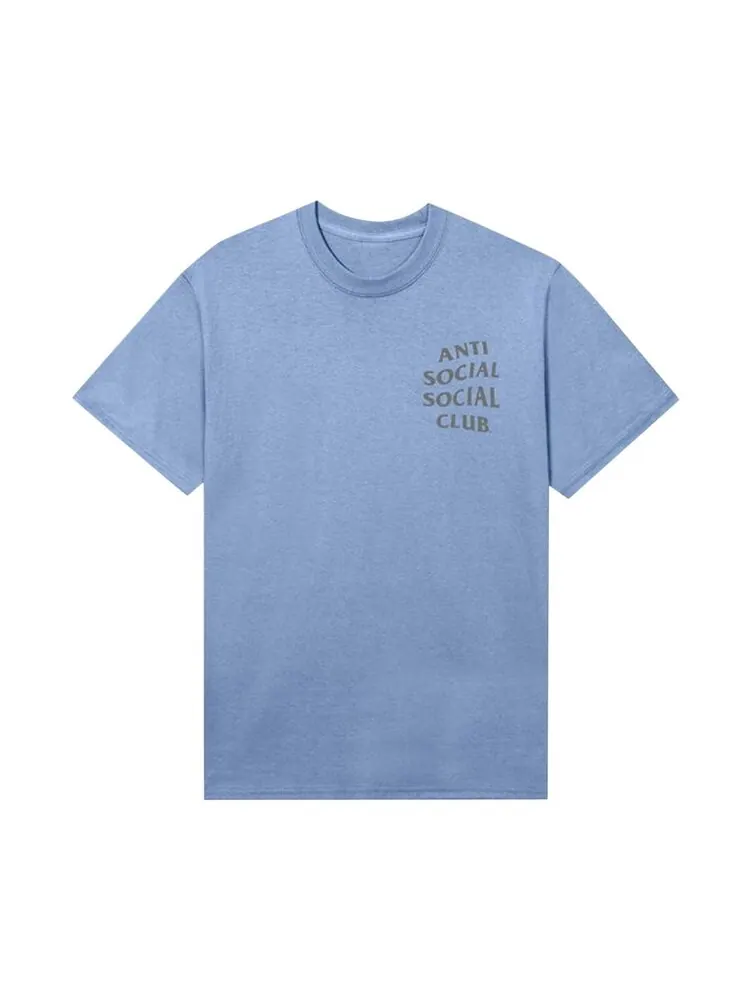Футболка Anti Social Social Club Ghost Of You And Me 3M Reflective Tee — изображение 1 из 2, синий