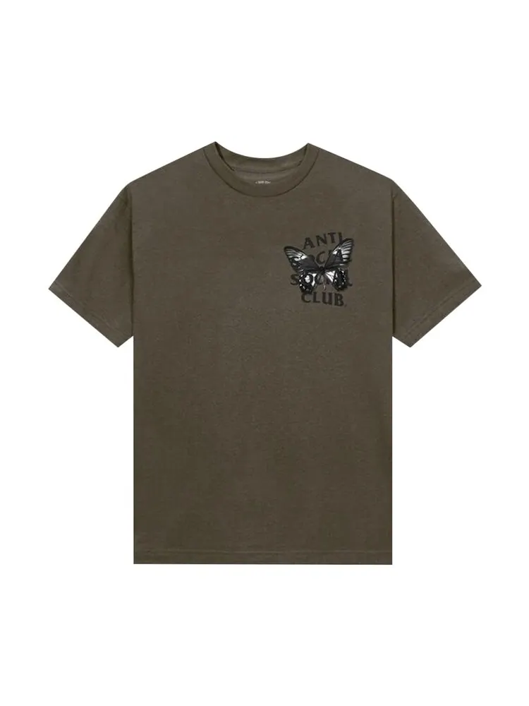 Футболка Anti Social Social Club Hidden Sky Tee — изображение 1 из 2, коричневый