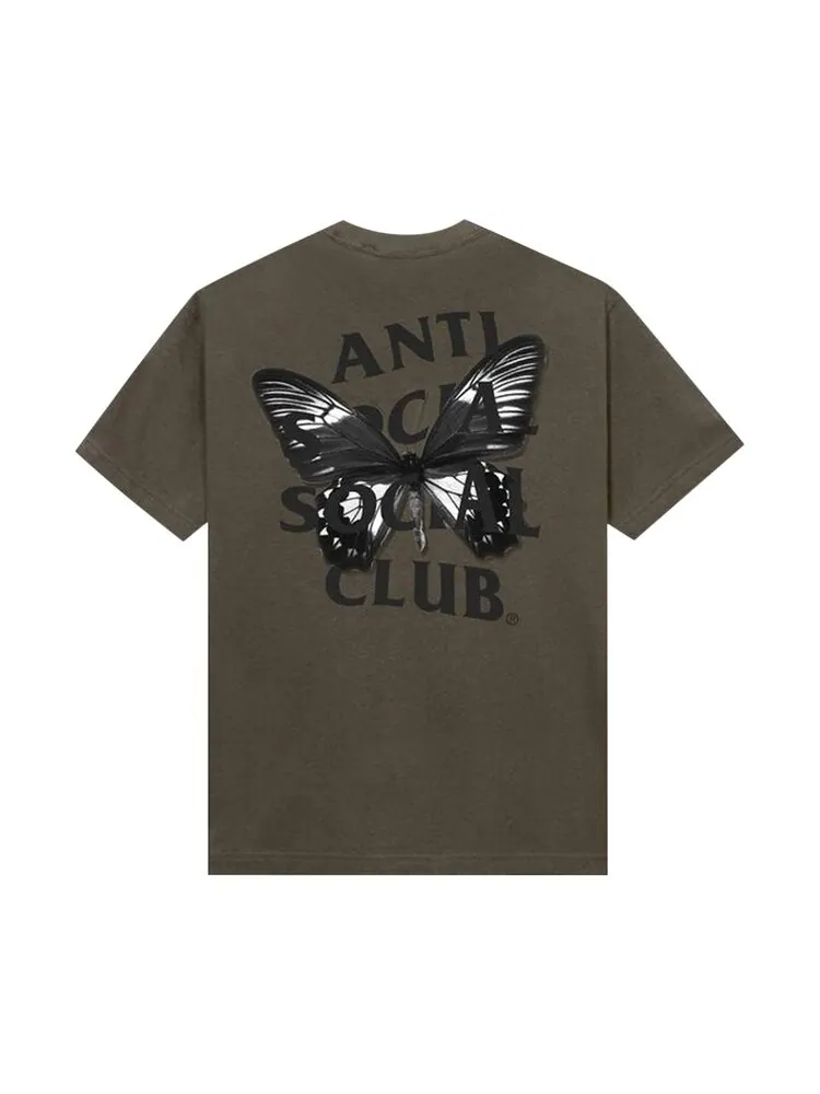 Футболка Anti Social Social Club Hidden Sky Tee — изображение 2 из 2, коричневый
