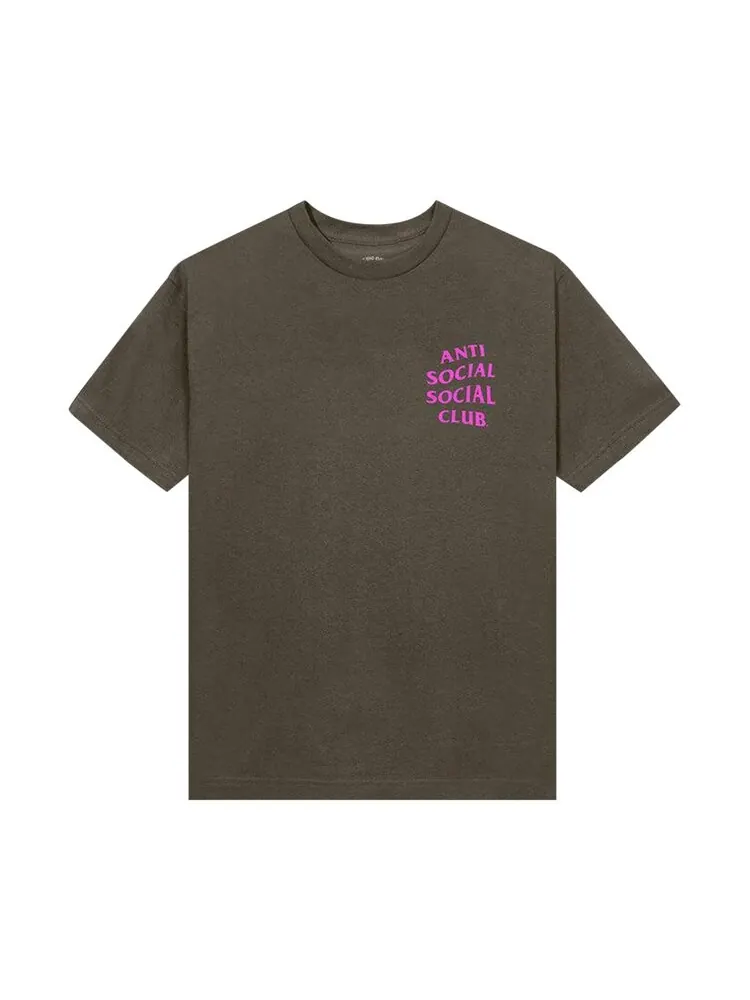 Футболка Anti Social Social Club Kkotch Tee — изображение 1 из 2, коричневый