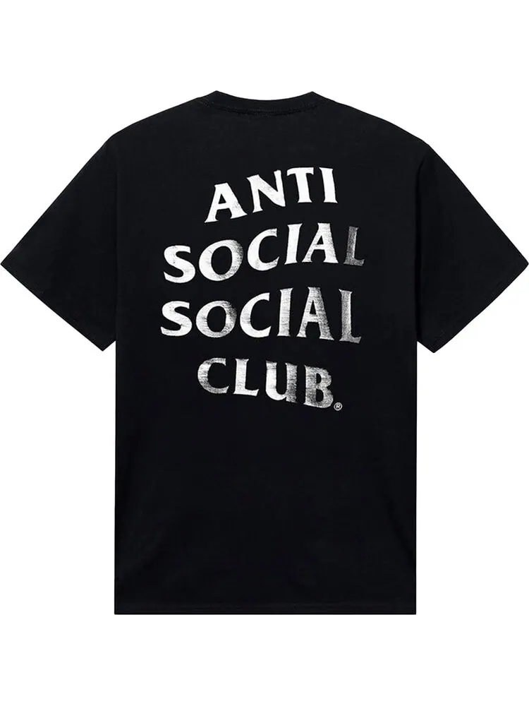 Футболка Anti Social Social Club Mind Game 'Black' — изображение 2 из 2, черный