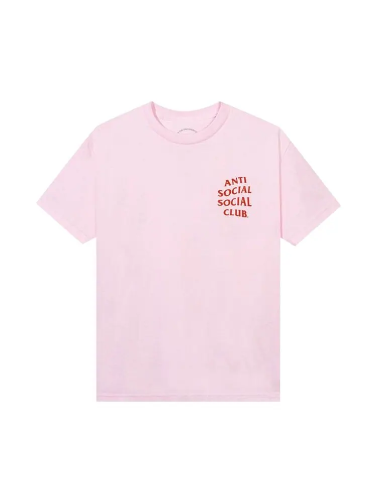 Футболка Anti Social Social Club Omakase Tee — изображение 1 из 2, розовый