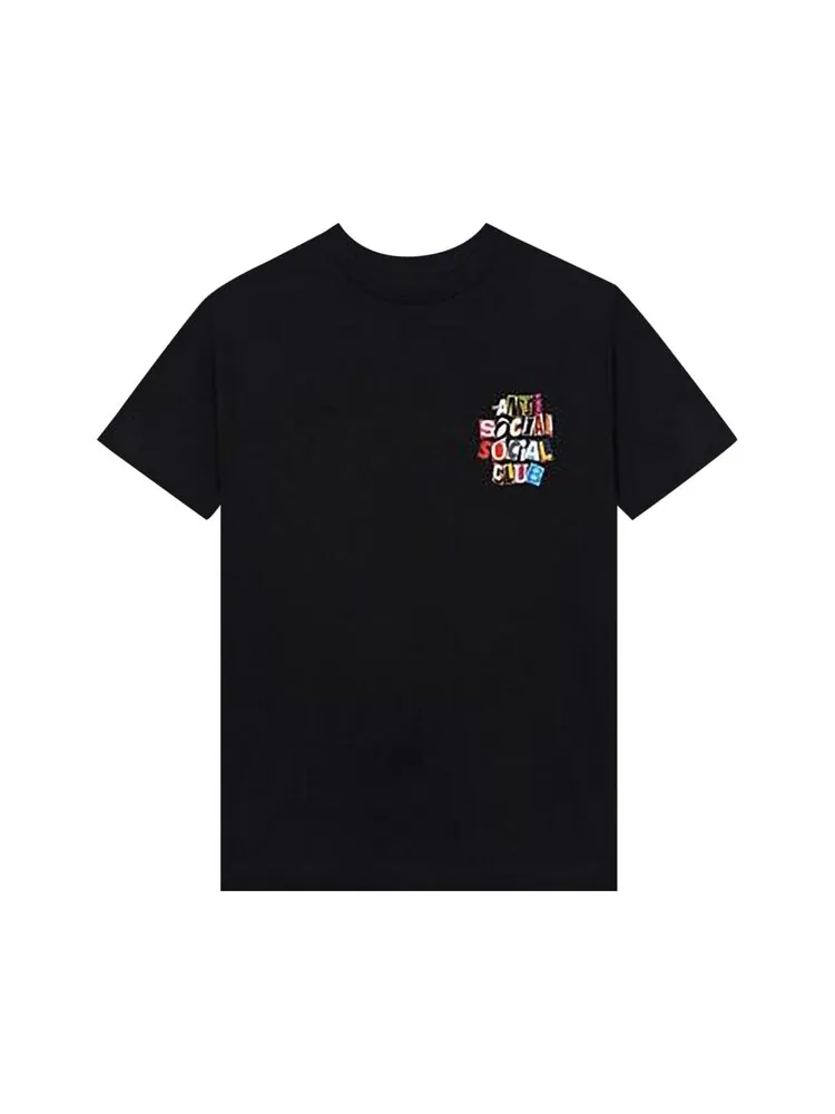 Футболка Anti Social Social Club Torn Pages Of Our Story Tee — изображение 1 из 2, черный