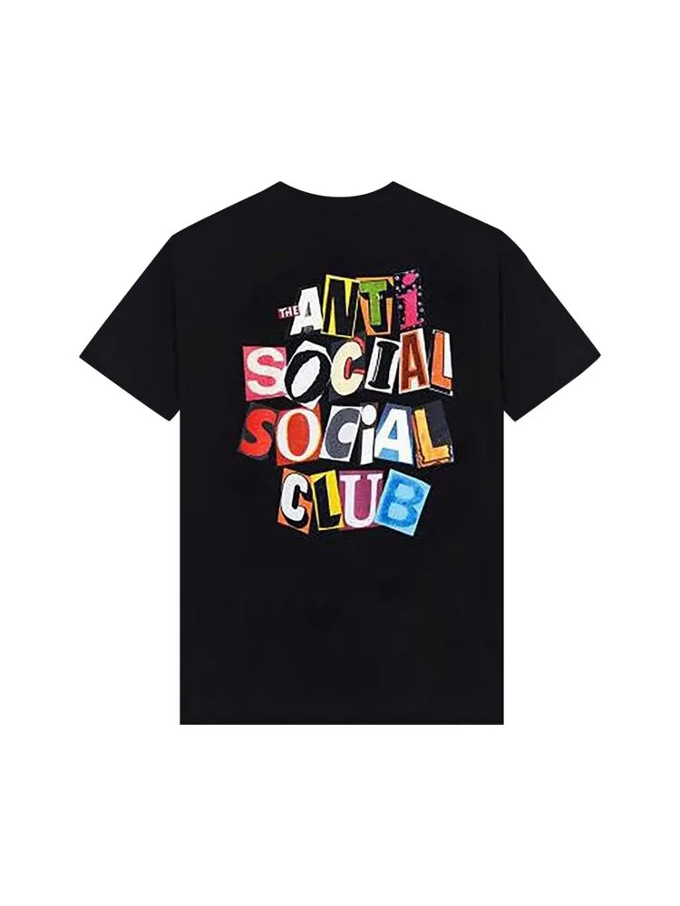 Футболка Anti Social Social Club Torn Pages Of Our Story Tee — изображение 2 из 2, черный