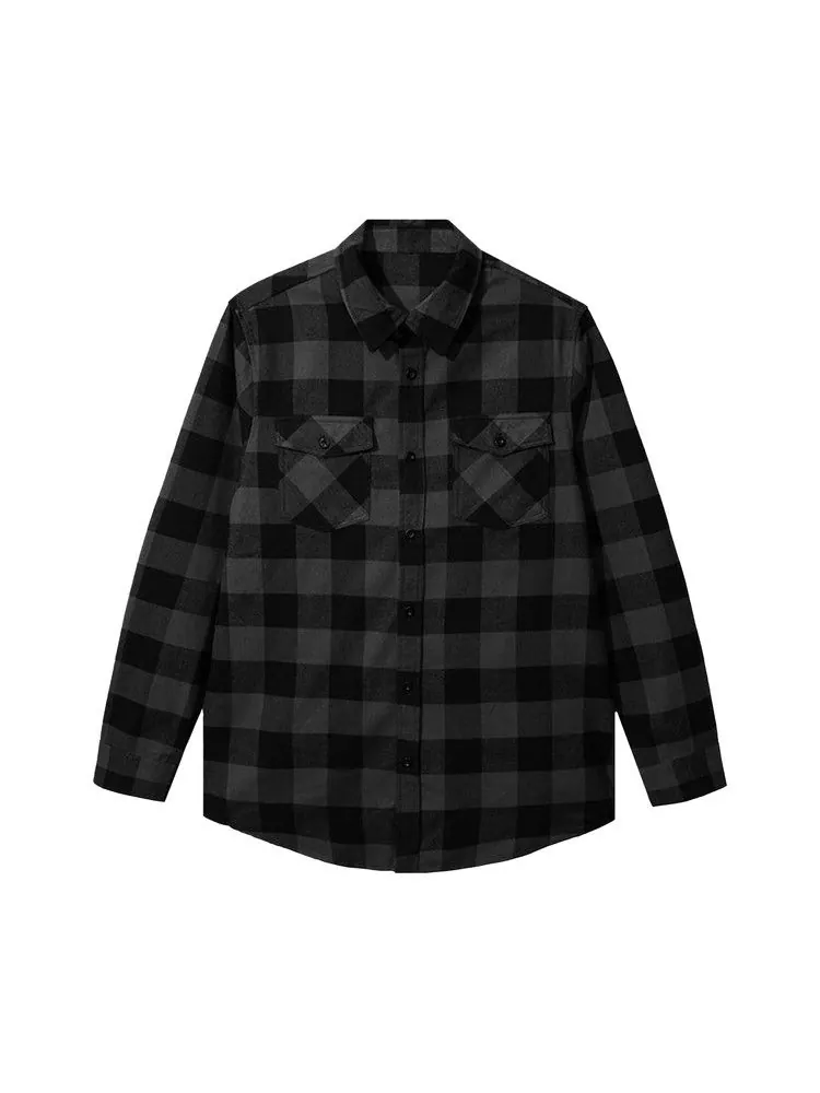 Топ Anti Social Social Club A Fire Inside Flannel — изображение 1 из 2, черный
