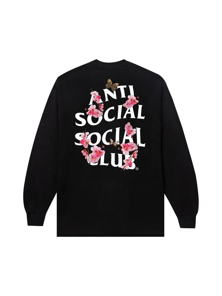 Футболка Anti Social Social Club Kkotch Long-Sleeve Tee — изображение 2 из 2, черный