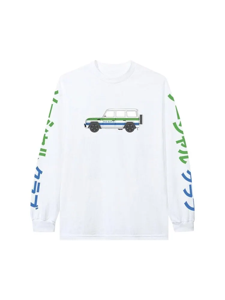 Лонгслив Anti Social Social Club Pizza Bun And Tire Long-Sleeve — изображение 1 из 2, белый