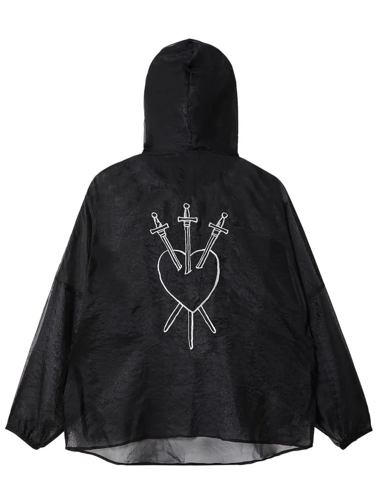 Анорак GOAT Sheer Three of Swords Tarot