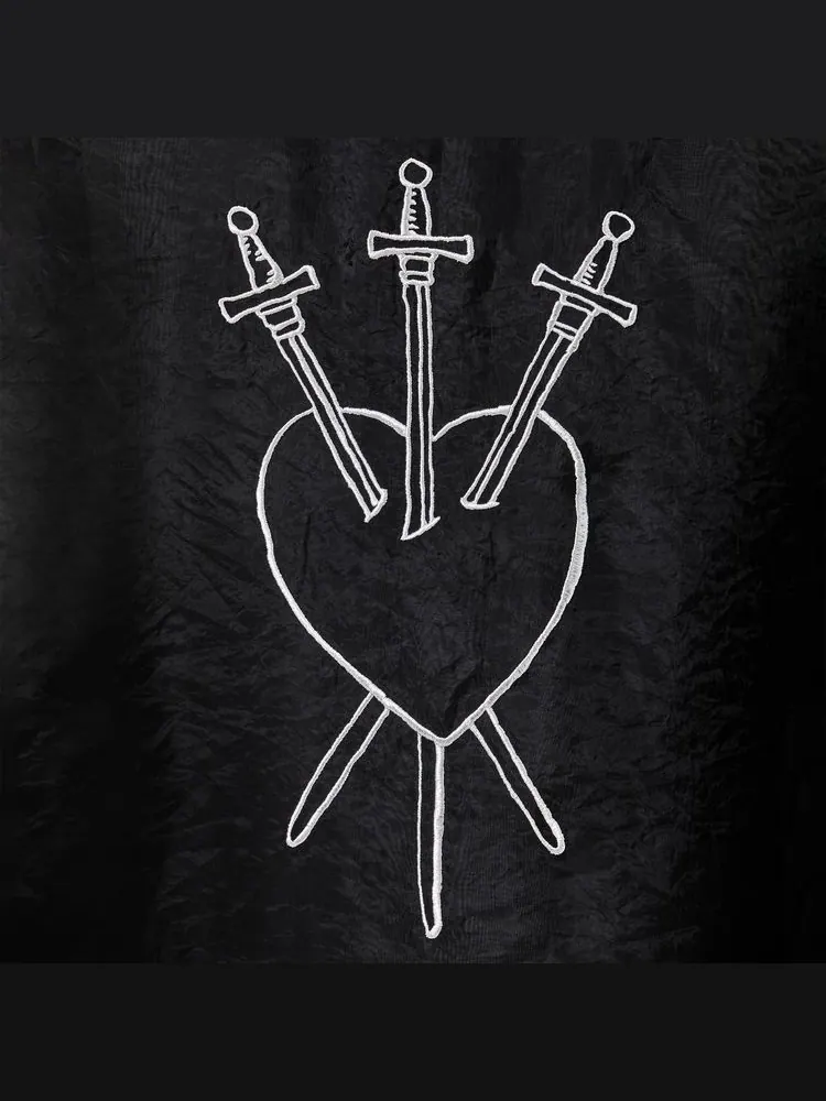 Анорак GOAT Sheer Three of Swords Tarot — изображение 3 из 3, черный