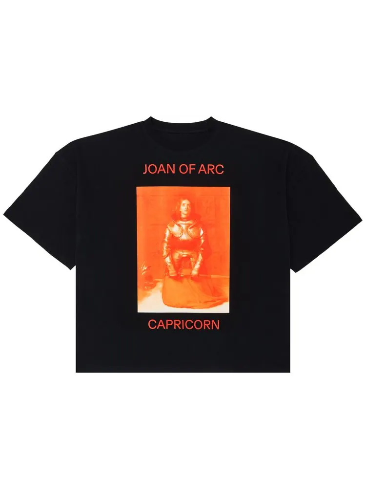 Футболка GOAT Horoscope Capricorn Tee, Жанна д'Арк — изображение 1 из 3, черный