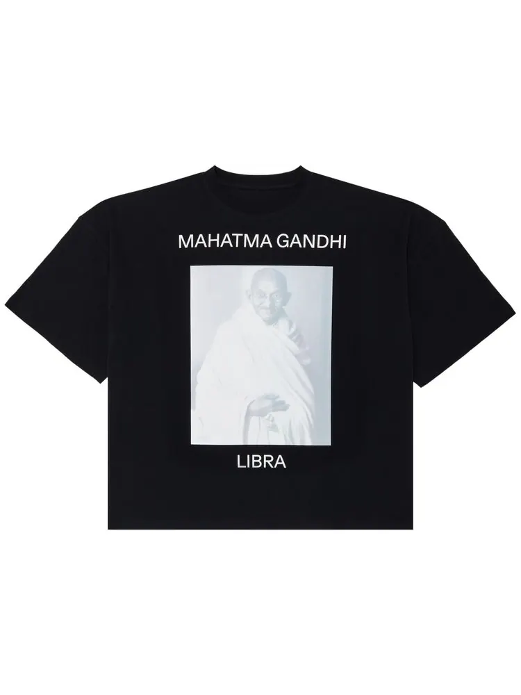 Футболка GOAT Horoscope Libra Tee, Mahatma Gandhi — изображение 1 из 3, черный