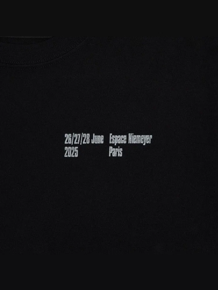 Лонгслив GOAT x Kaleidoscope Manifesto Long-Sleeve — изображение 3 из 3, черный