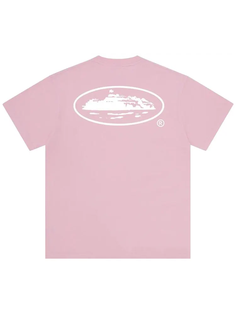 Футболка Corteiz OG Island Tee 'Baby Pink'