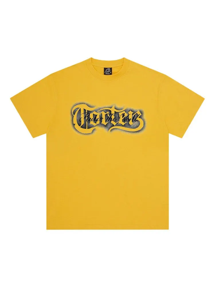 Футболка Corteiz RTW Tatted Tee — изображение 1 из 1, желтый
