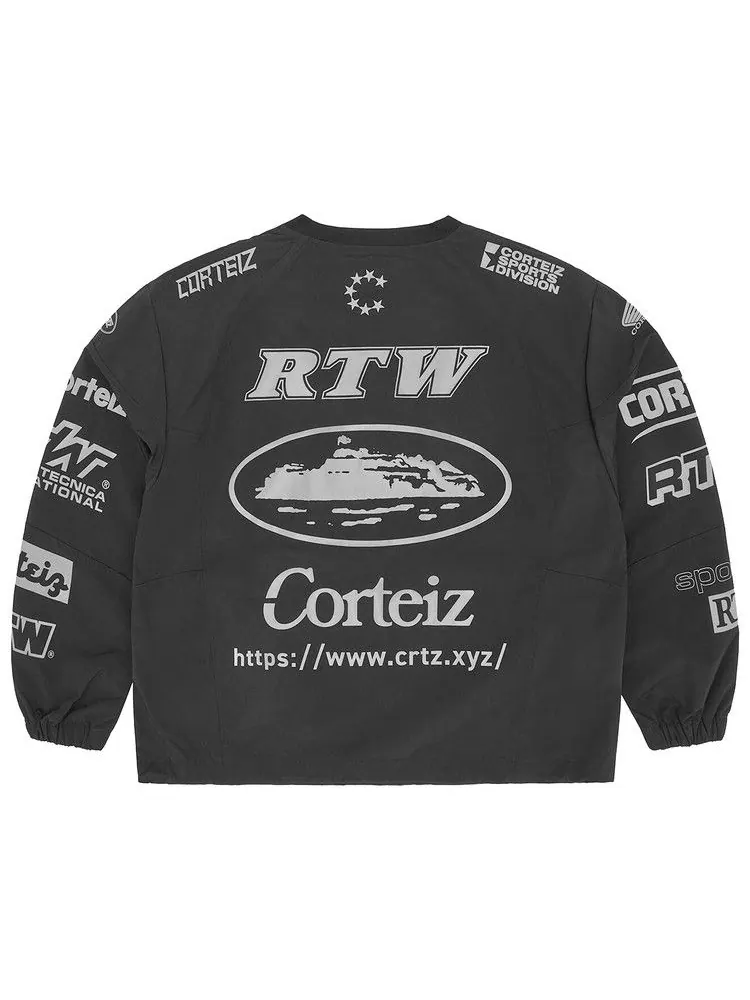 Пуловер Corteiz Sponsors Training Pullover — изображение 2 из 2, черный