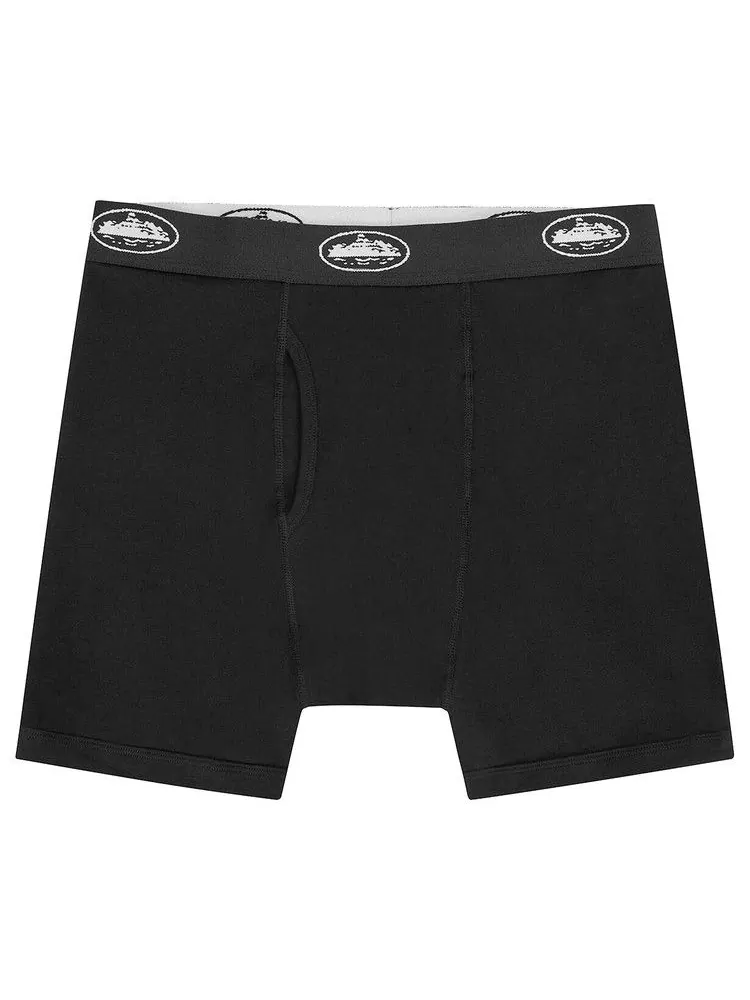Боксеры Corteiz Alcatraz Boxers (3 Pack) — изображение 1 из 1, черный