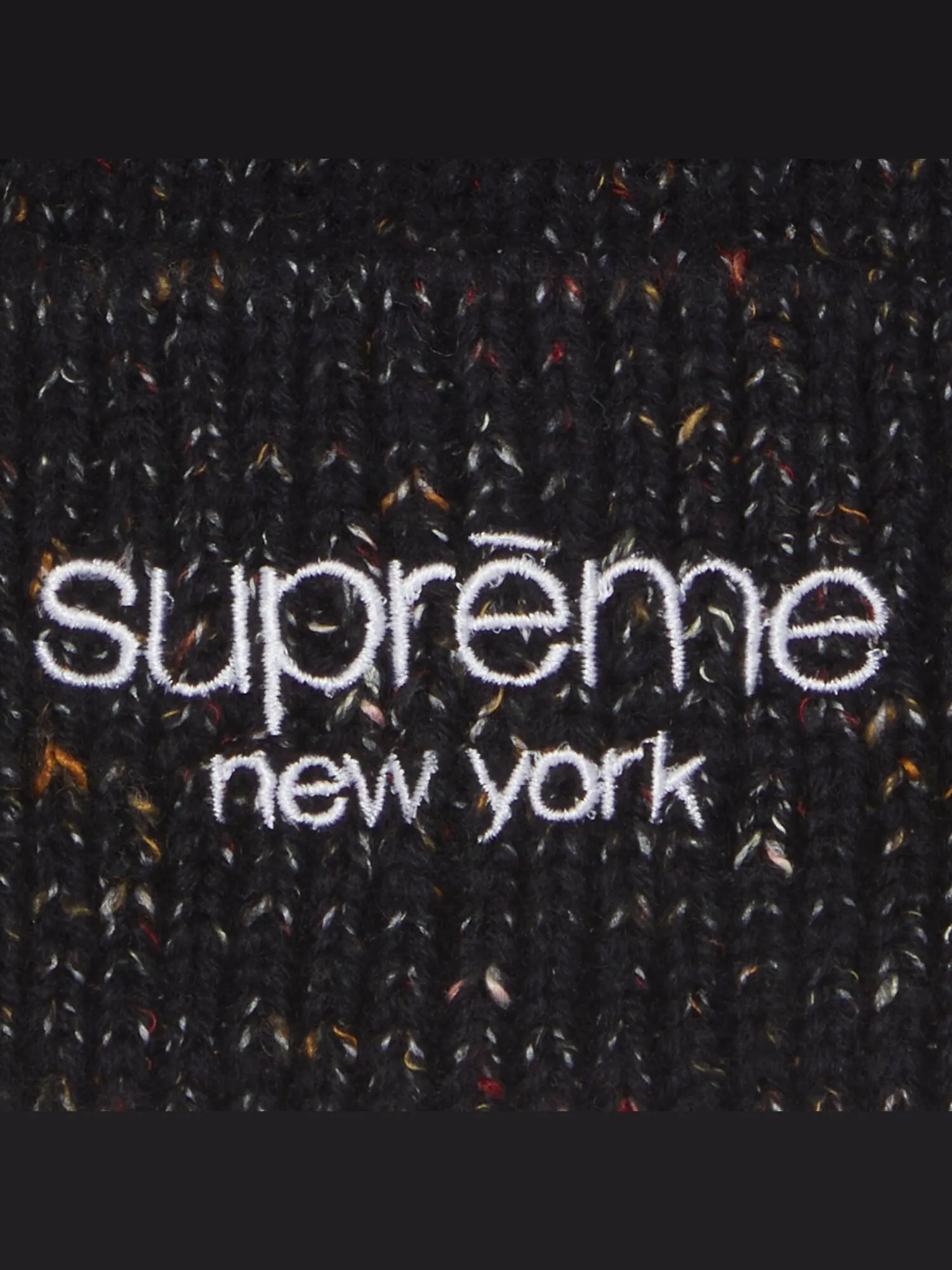 Шапка-бини Supreme Rainbow Speckle — изображение 3 из 3, черный