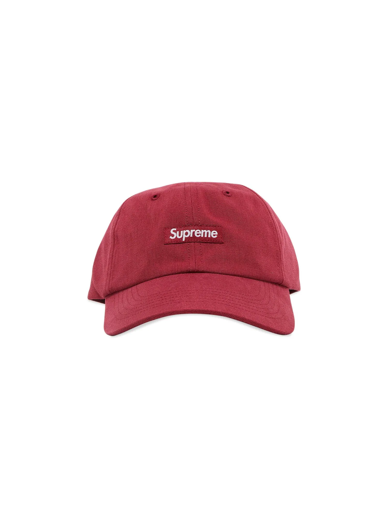 Маленькая коробочка Supreme из матовой ткани Cordura с 6 панелями — изображение 1 из 4, бордовый