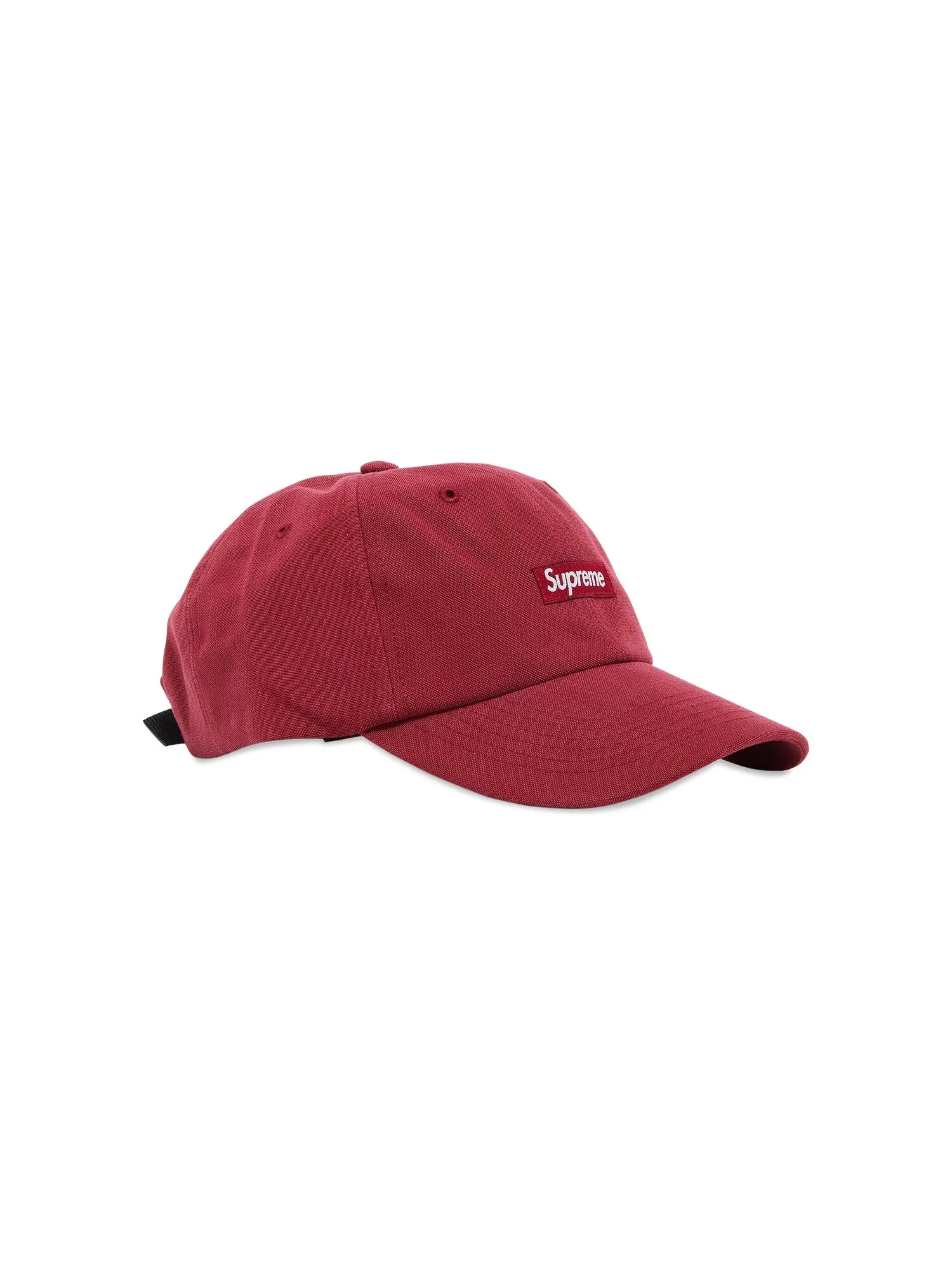 Маленькая коробочка Supreme из матовой ткани Cordura с 6 панелями — изображение 2 из 4, бордовый