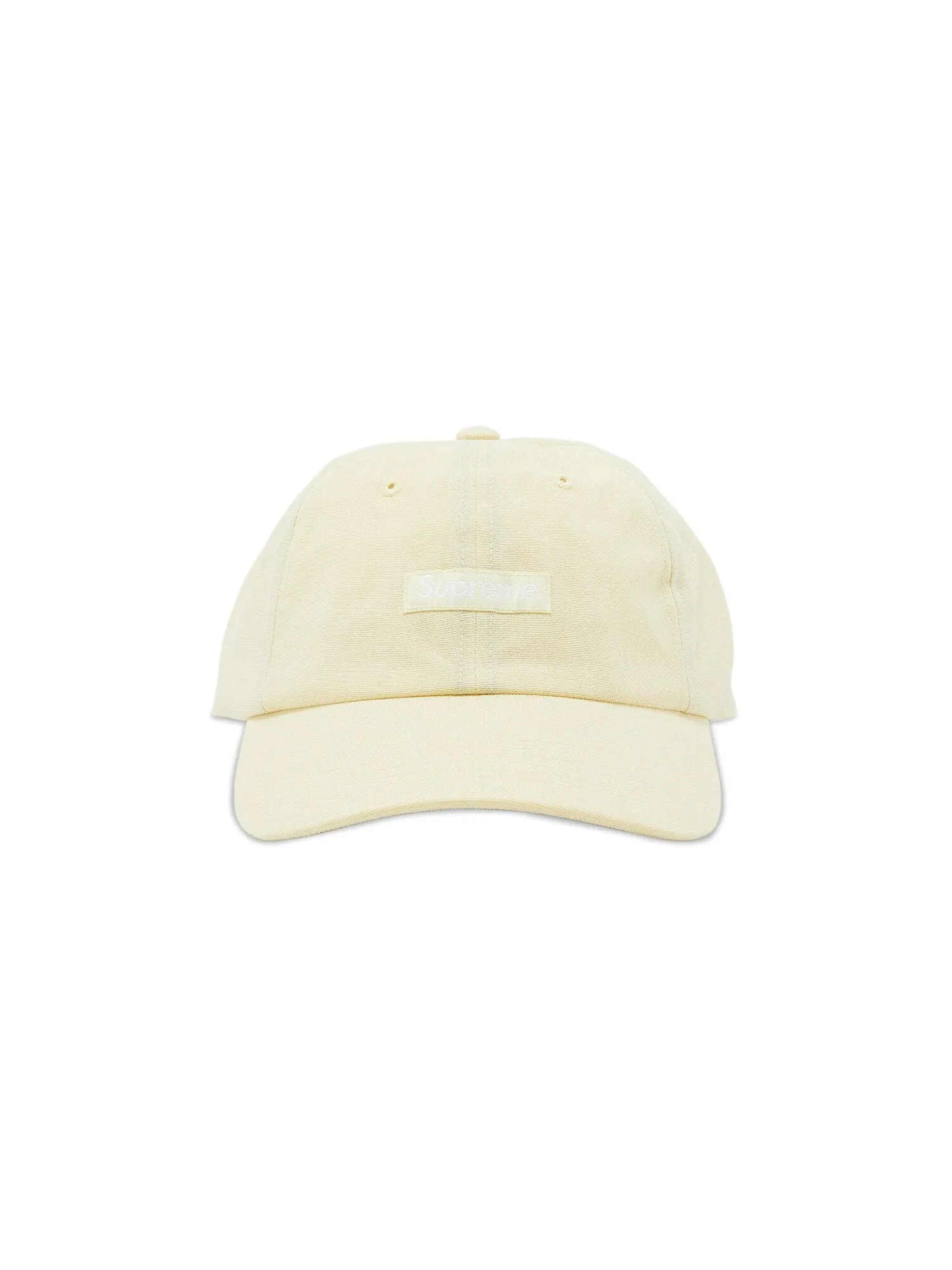 Маленькая коробочка Supreme из матовой кордуры с 6 панелями — изображение 1 из 4, бледный желтый